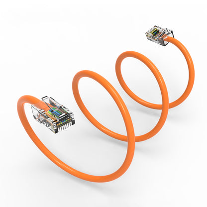 Cat.6 UTP Non-Booted Cables ORANGE
