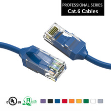 Cat.6 UTP Slim Cables 28AWG BLUE