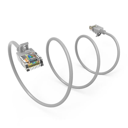 Cat.6A Slim Cables 28AWG GRAY