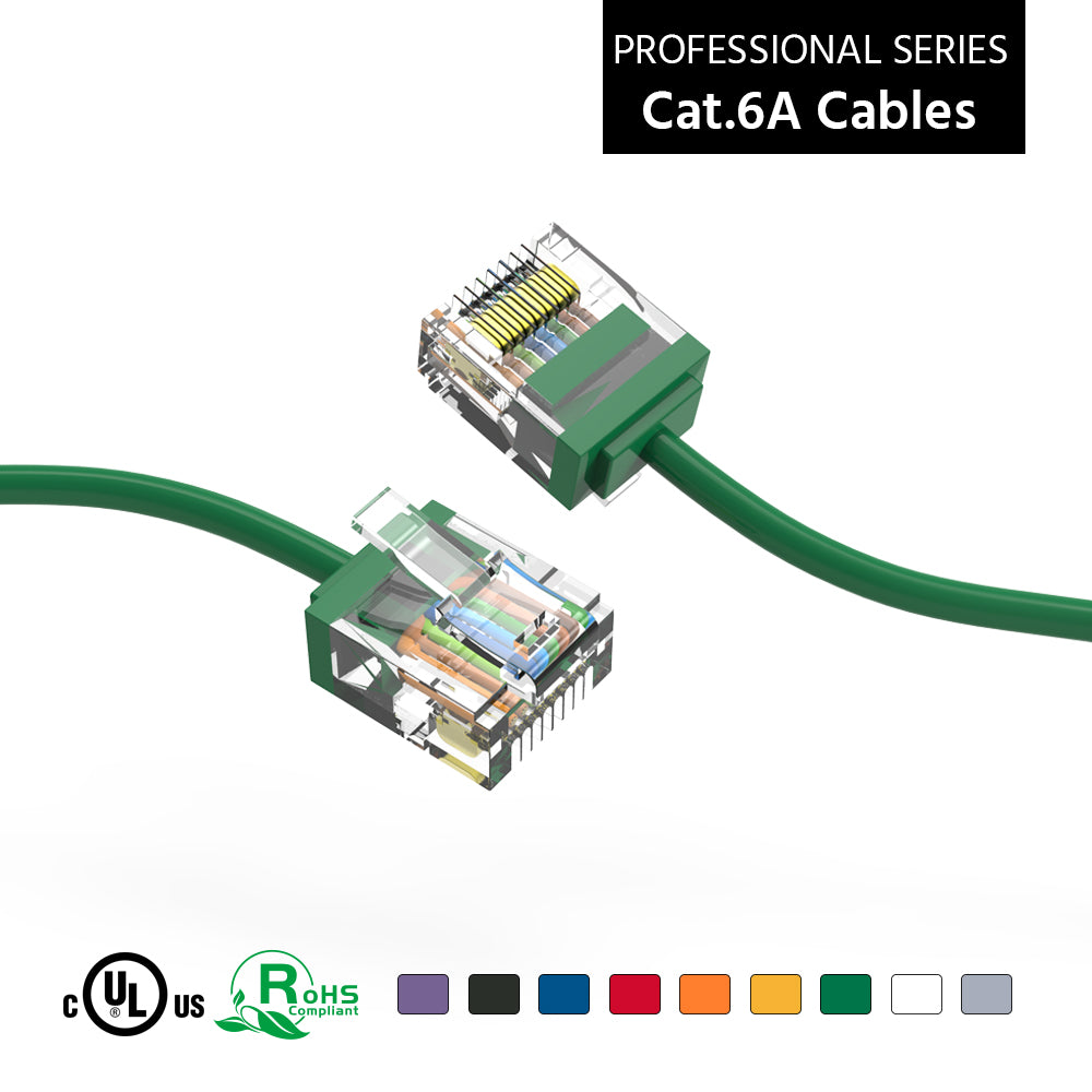 Cat.6A Super-Slim Cables 32AWG