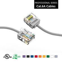Cat.6A Super-Slim Cables 32AWG GRAY