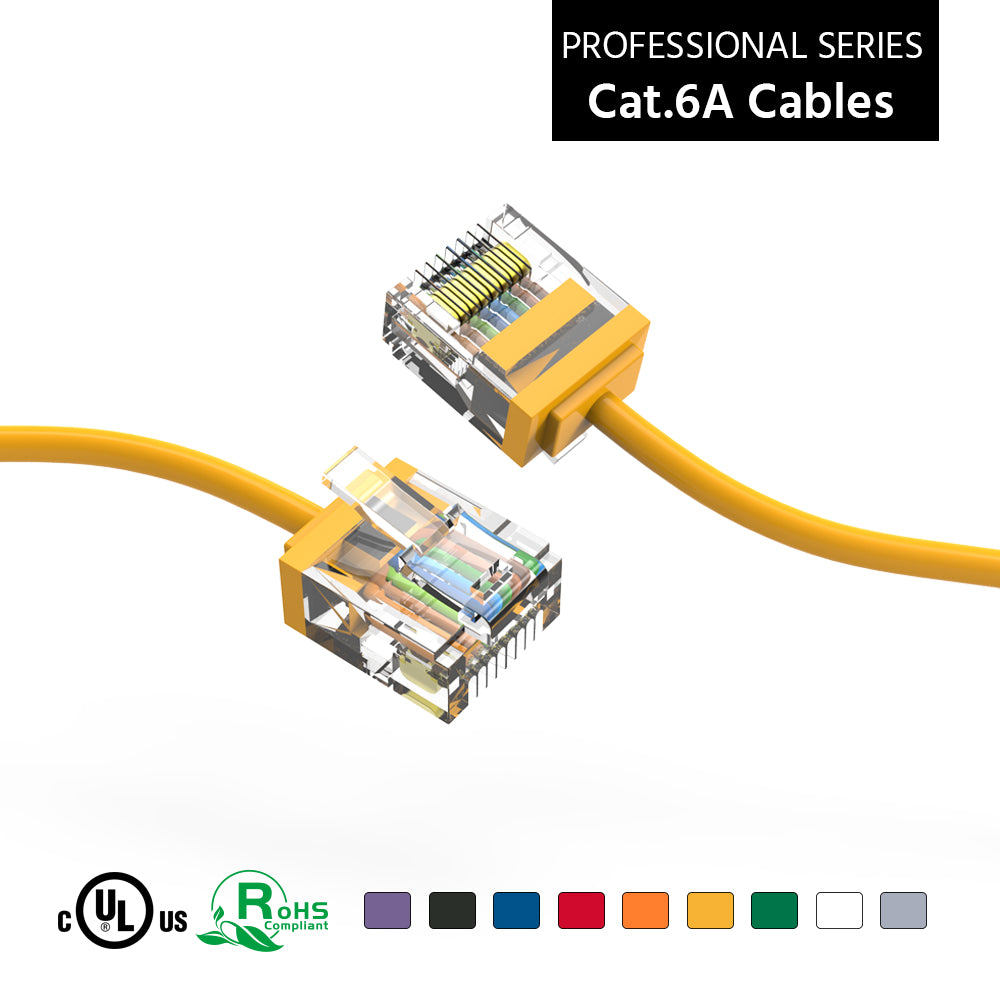 Cat.6A Super-Slim Cables 32AWG