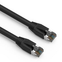 Cat.8 Shielded Cables 24AWG BLACK