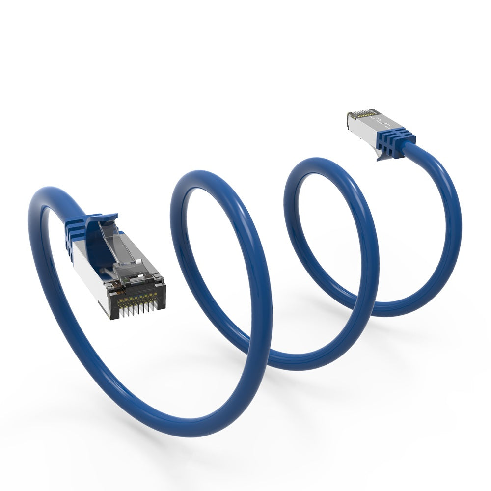 Cat.8 Shielded Cables 26AWG BLUE