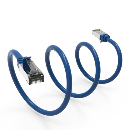 Cat.8 Shielded Cables 26AWG BLUE