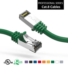Cat.8 Shielded Cables 26AWG GREEN