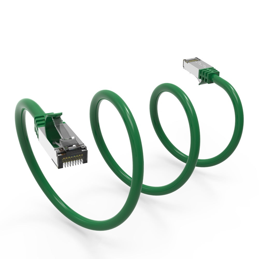 Cat.8 Shielded Cables 26AWG GREEN