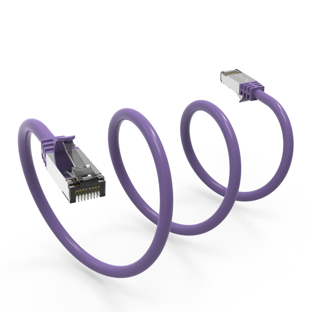 Cat.8 Shielded Cables 26AWG PURPLE