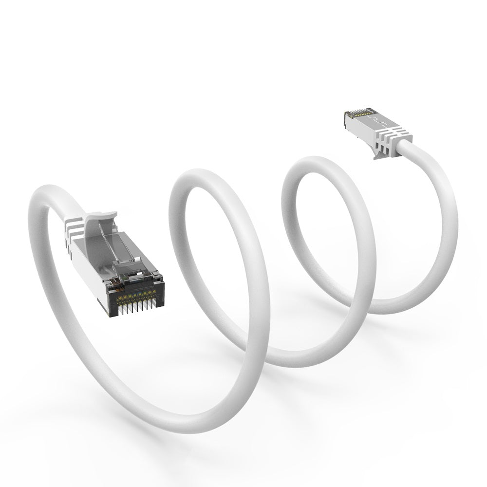 Cat.8 Shielded Cables 26AWG WHITE