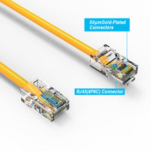 Cat.5E UTP Non-Booted Cables YELLOW