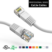 Cat.5E UTP Booted Cables WHITE