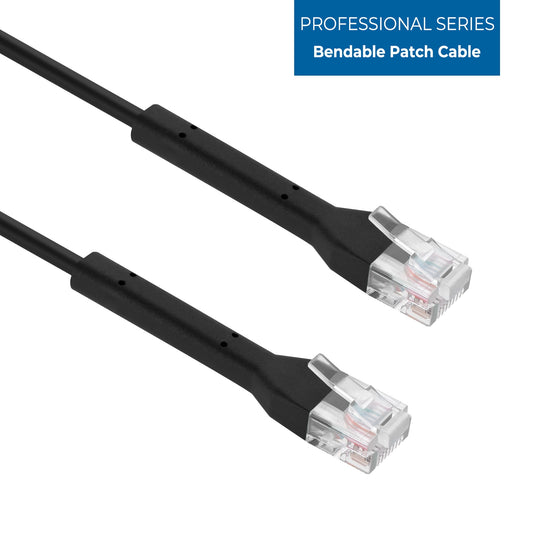 CAT6A BENDABLE BLACK