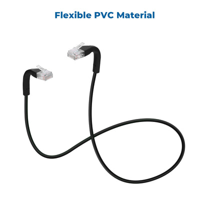 CAT6A BENDABLE BLACK