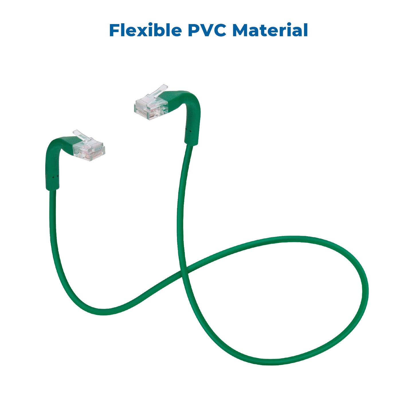 CAT6A BENDABLE GREEN