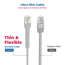 CAT6A BENDABLE GRAY