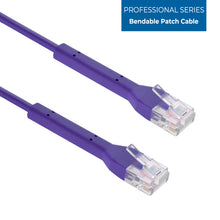CAT6A BENDABLE PURPLE