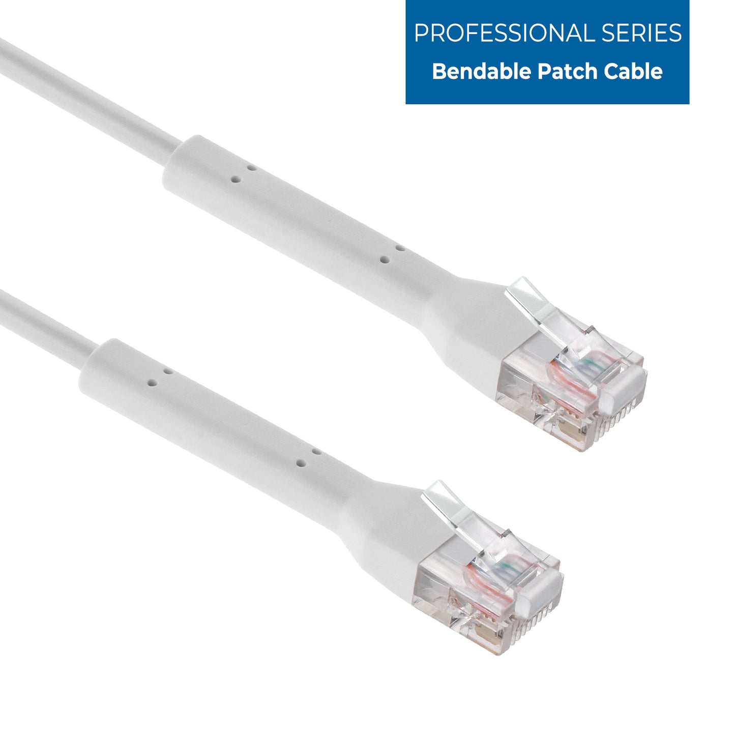 CAT6A BENDABLE WHITE