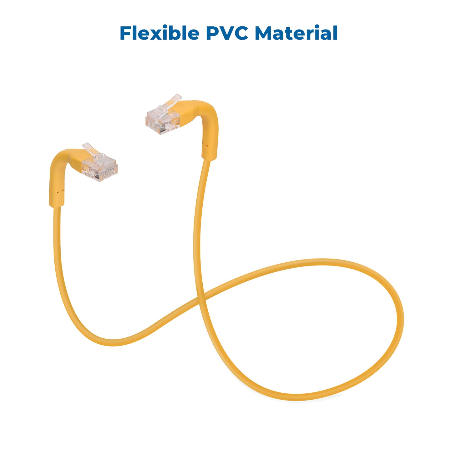 CAT6A BENDABLE YELLOW