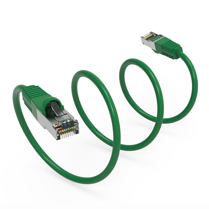 Cat.5E Shielded Cables GREEN