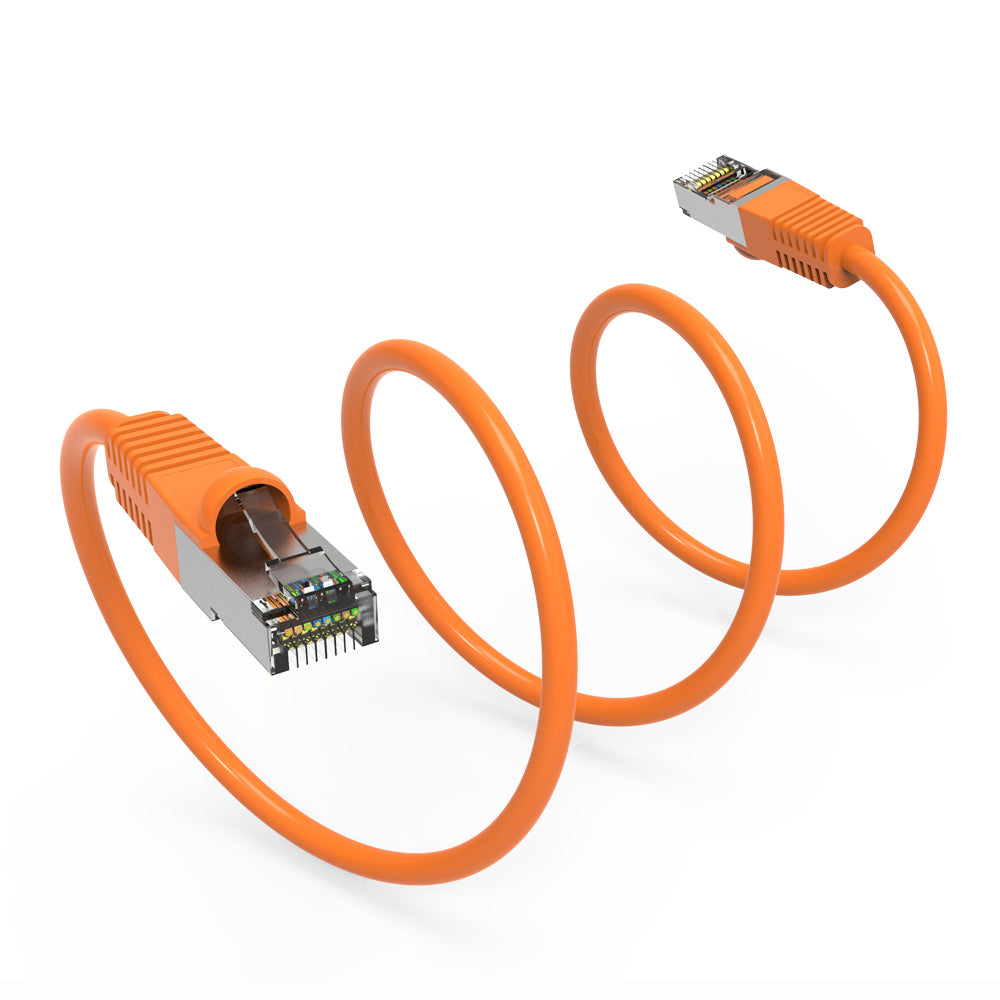 Cat.5E Shielded Cables ORANGE
