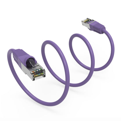 Cat.5E Shielded Cables PURPLE