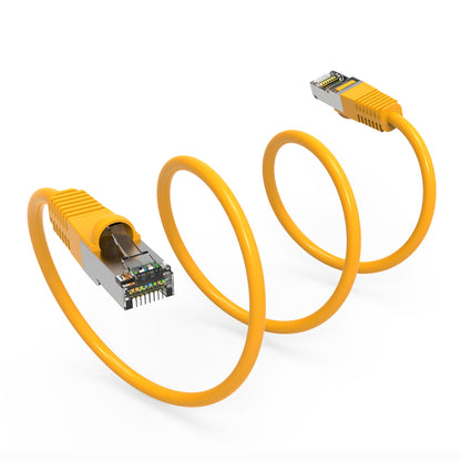 Cat.5E Shielded Cables YELLOW