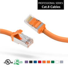 Cat.8 Shielded Cables 28AWG ORANGE