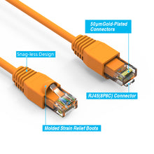 Cat.6A UTP Cables ORANGE