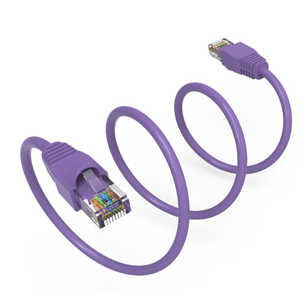 Cat.6A UTP Cables PURPLE