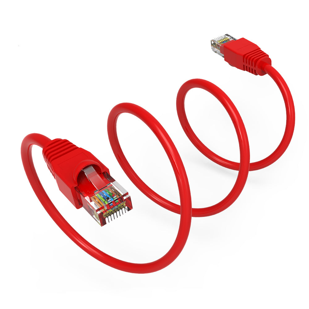 Cat.6A UTP Cables RED