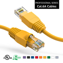 Cat.6A UTP Cables YELLOW