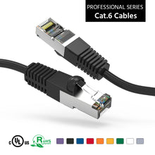 Cat.6 Shielded Cables BLACK