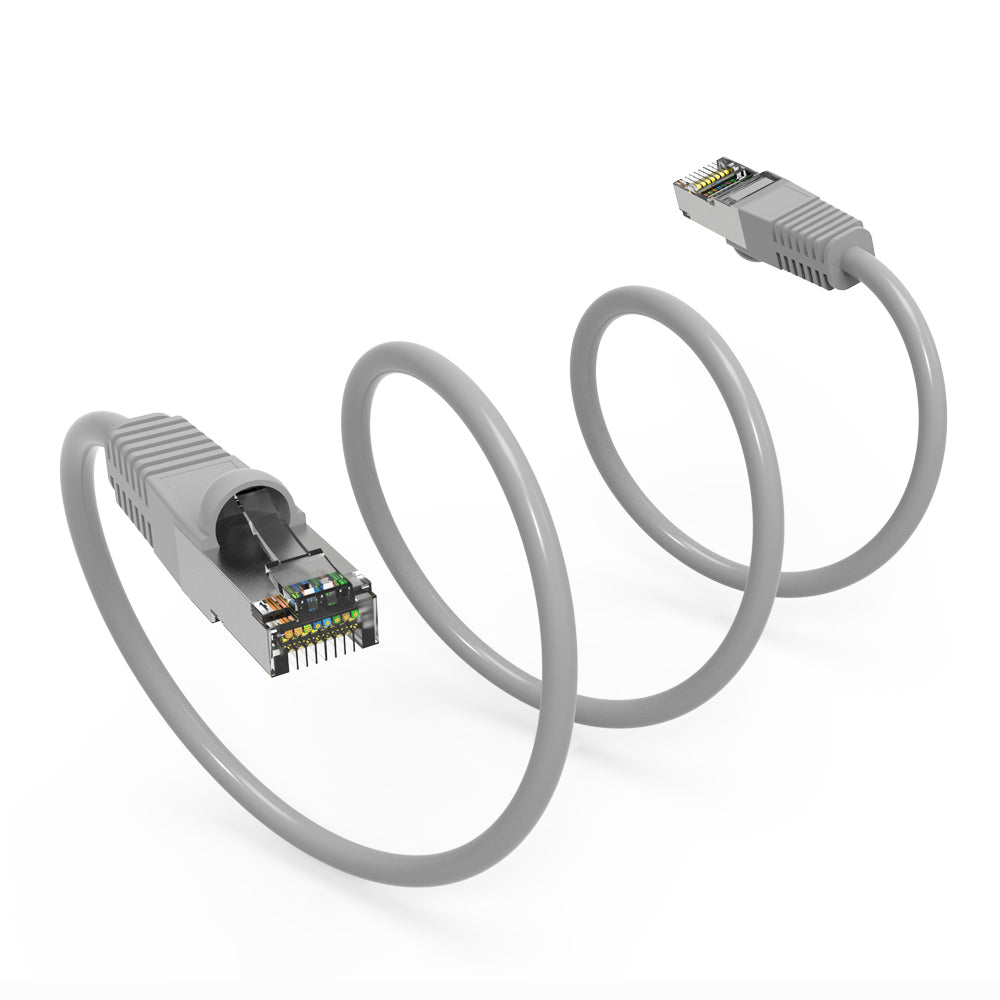 Cat.6 Shielded Cables GRAY