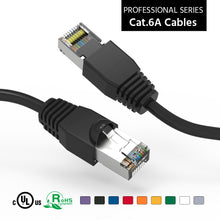 Cat.6A Shielded Cables BLACK