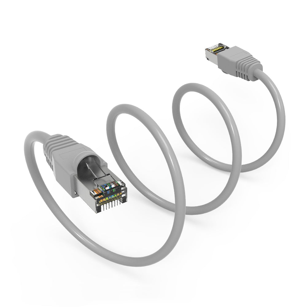 Cat.6A Shielded Cables GRAY