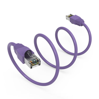 Cat.6A Shielded Cables PURPLE
