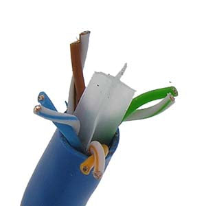 1000Ft Cat.6 Solid Wire Bulk Cable Black CMR