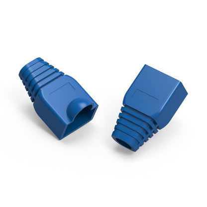 Color Boots for RJ45 Plug Blue 100pk