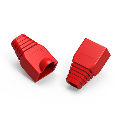 Color Boots for RJ45 Plug Red 100pk