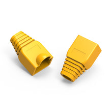 Color Boots for RJ45 Plug Yellow 100pk