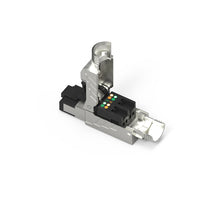 Cat.8 RJ45 Tool Free Shielded Plug (Single Piece)