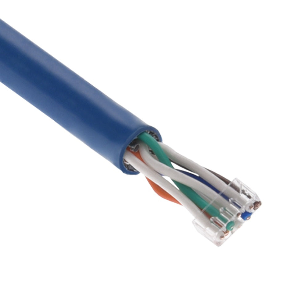RJ45 CAT.8 Shielded Plug 50Micron 3prong with Clear Boot (50pack)