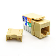 Cat.5E RJ45 110 Type Keystone Jack Ivory