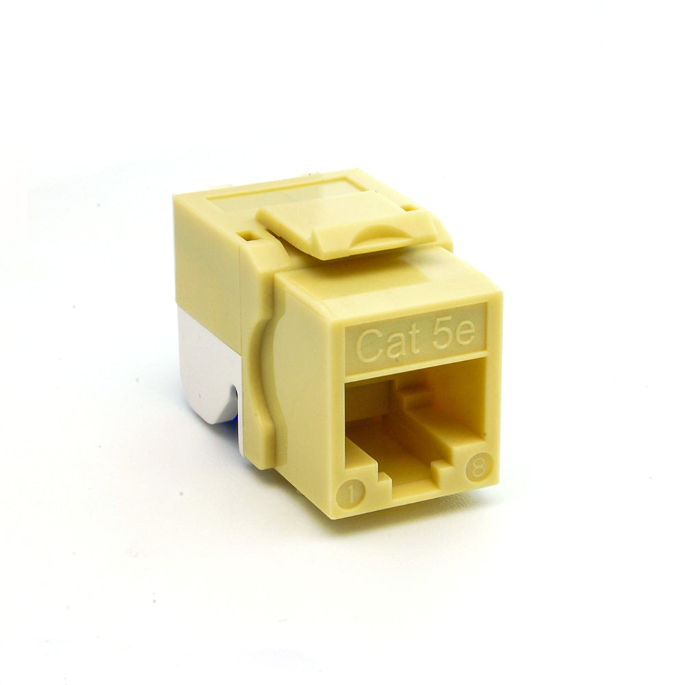 Cat.5E Tool Less Keystone Jack Ivory