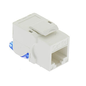 Cat.5E Tool Less Keystone Jack White