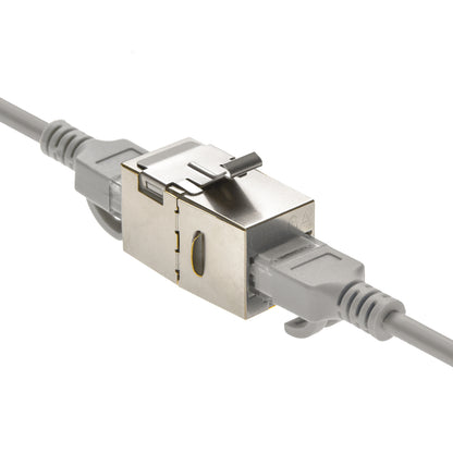 Cat 6A Shielded Snap-In Type In-Line Coupler