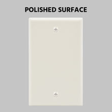Blank Wall Plate White Smooth Face