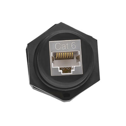 Cat.6 RJ45 Shielded Industrial Panelmount  Jack