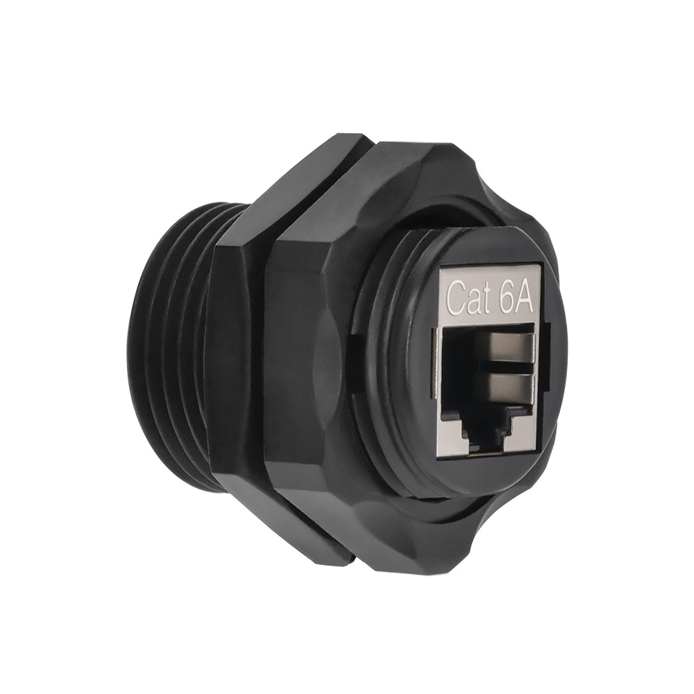 Cat.6A RJ45 Shielded Industrial Panelmount Bulkhead Coupler