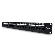 Cat.6 110 Type Patch Panel 24Port Rackmount